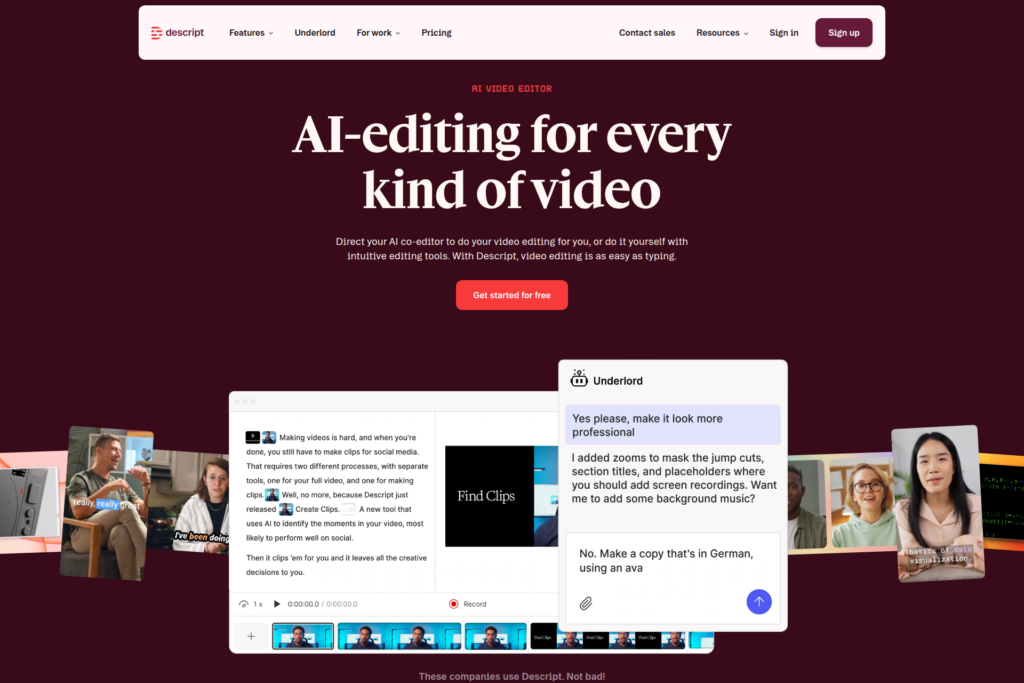 bien plus qu'un cloner, un studio complet