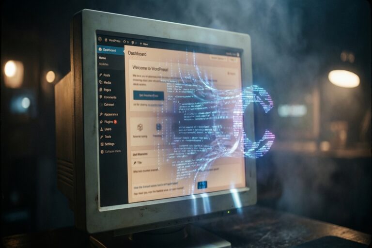 WordPress + Claude : la fin du tableau de bord tel que tu le connais ?